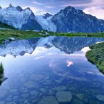 Mountain and Lake Wallpapers