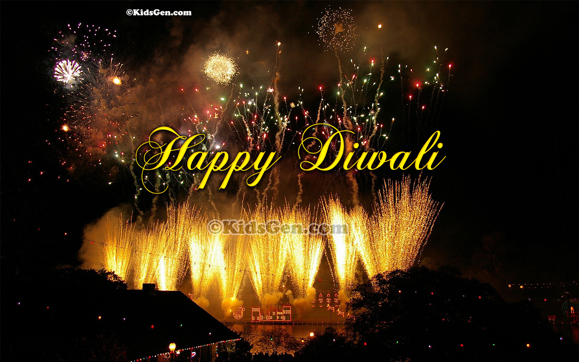 Happy Diwali Fireworks Movie Hd Wallpapers
