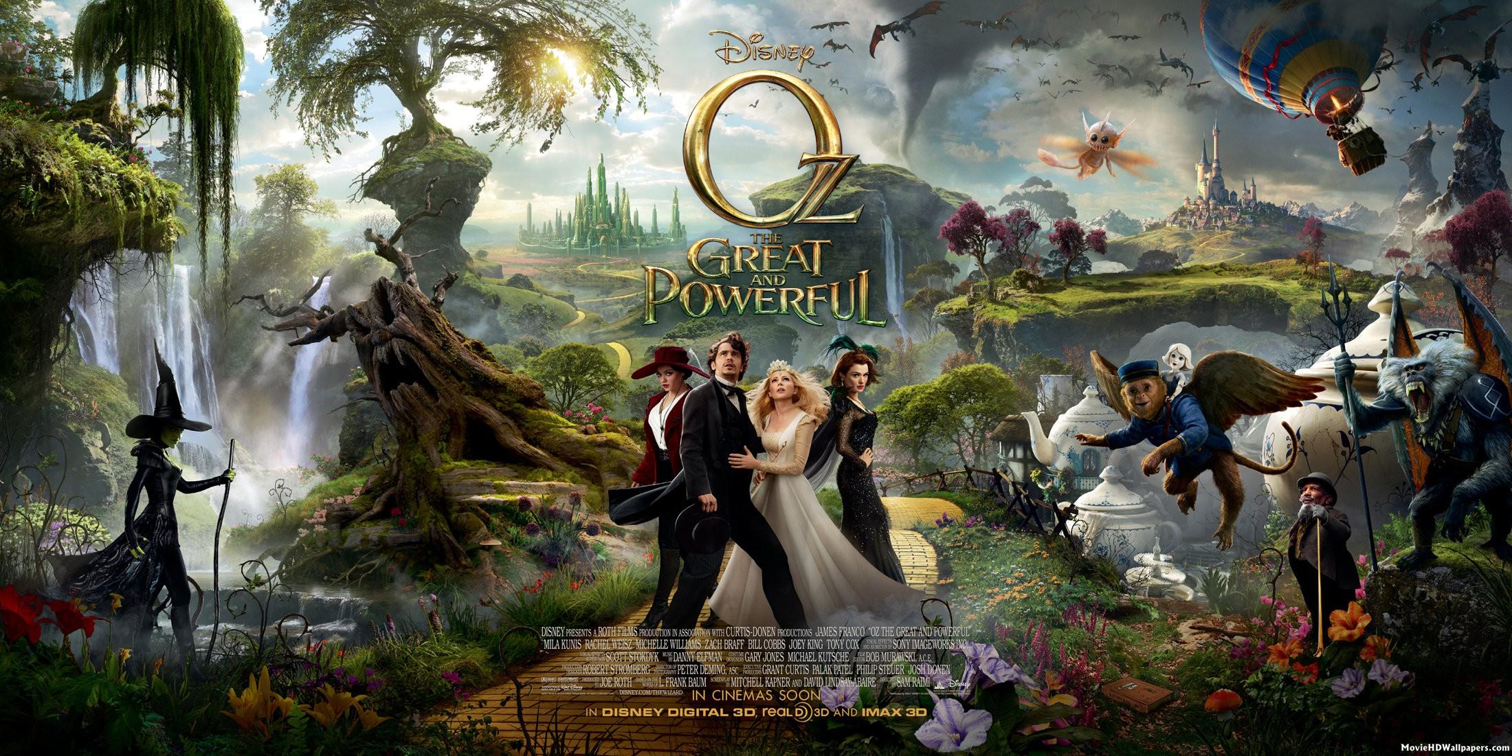 Oz the Great and Powerful Poster