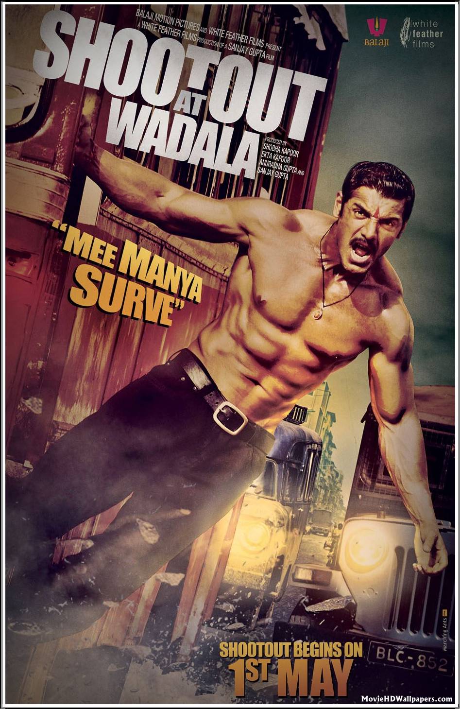 Shootout at Wadala (2013) John Poster