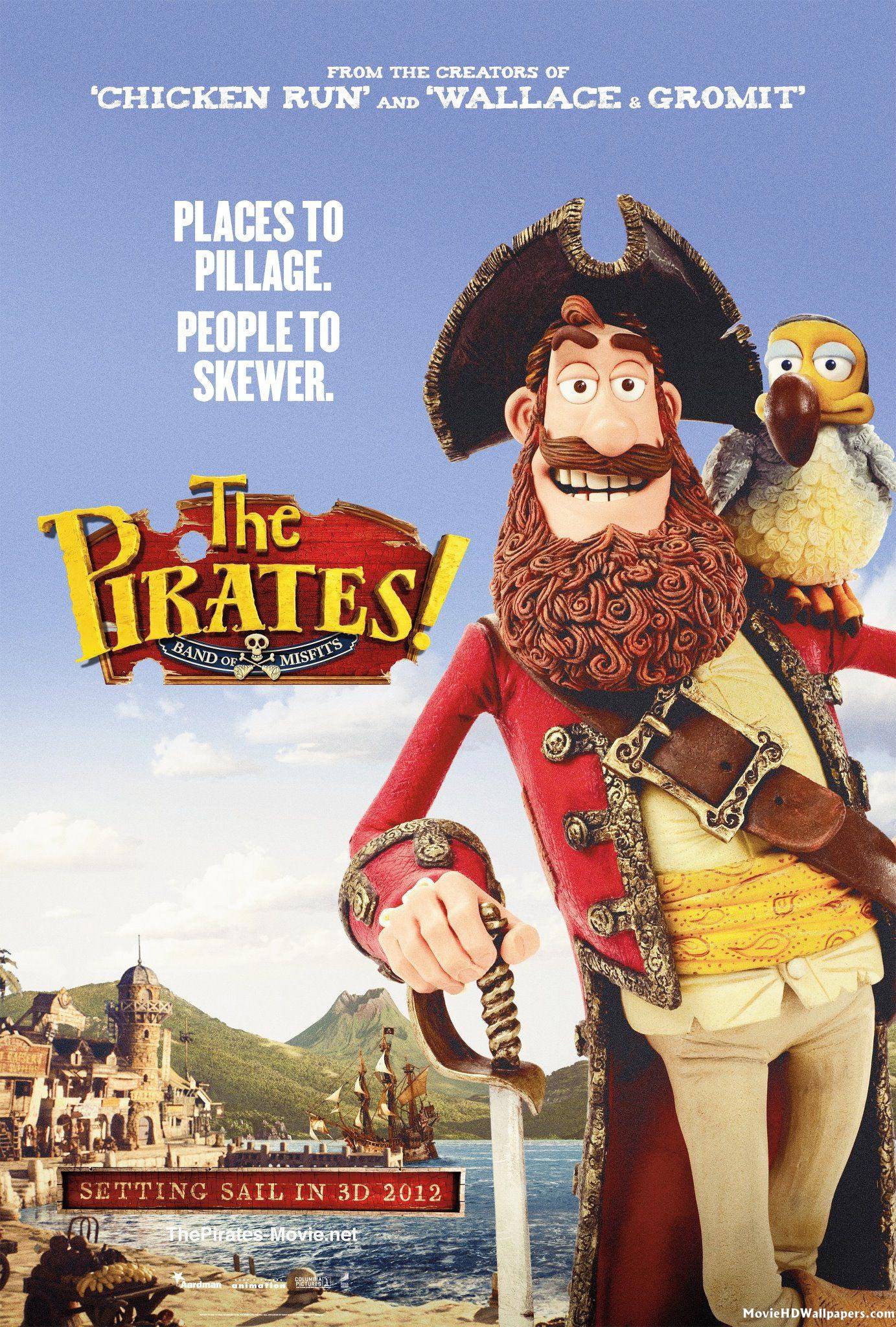 The Pirates! Band of Misfits (2012) HD Wallpapers