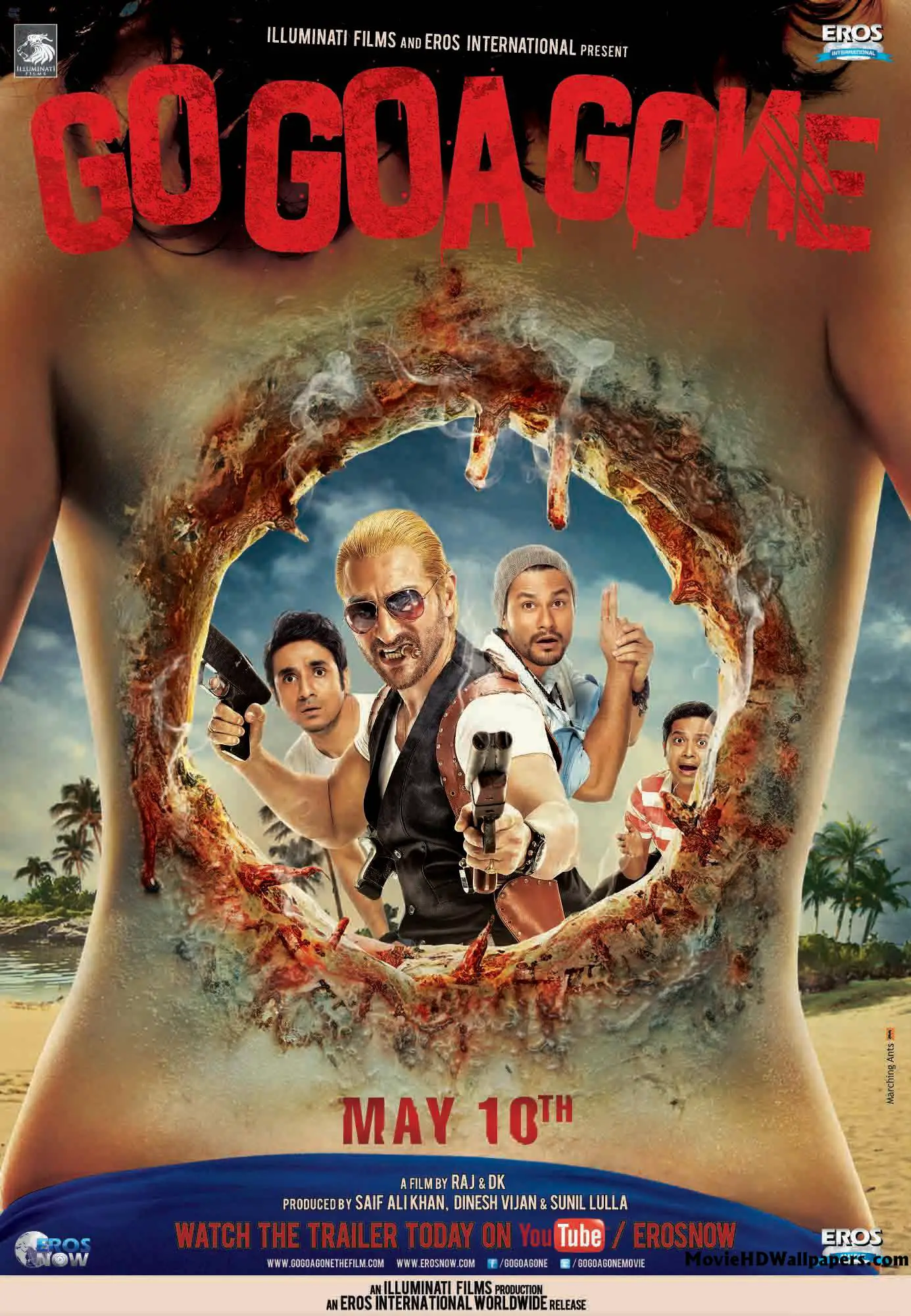 Go Goa Gone (2013) HD Poster