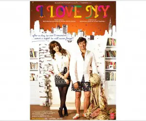 I Love New Year (2013) White Background Poster