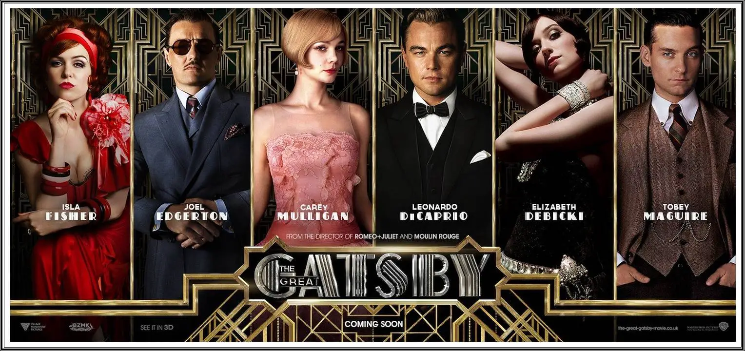 The Great Gatsby (2013) HD Posters Characters