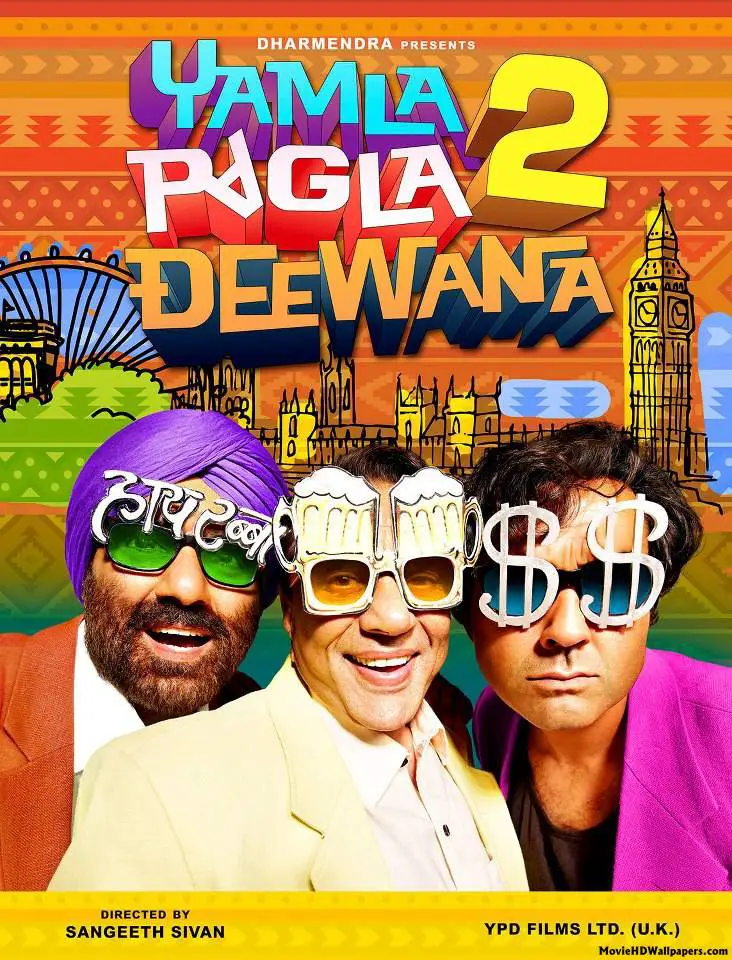 Yamla Pagla Deewana 2 Wallpapers