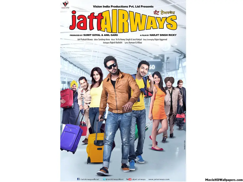 Jatt Airways Poster