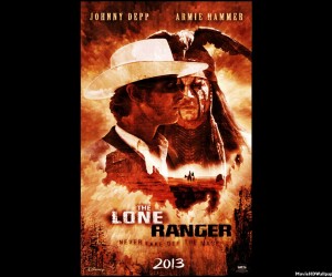 The Lone Ranger (2013) HD Red Poster