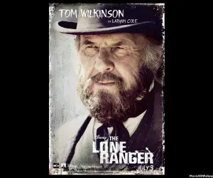 The Lone Ranger (2013) as Tom Wilkinson