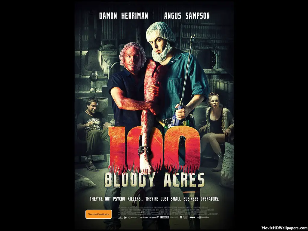 100 Bloody Acres Poster