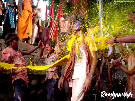 Raanjhanaa Holi Stills