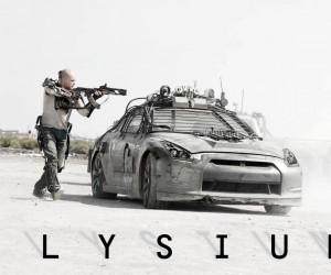 Elysium (2013) Pics White Car