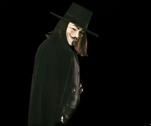 V for Vendetta (2006) Black Background