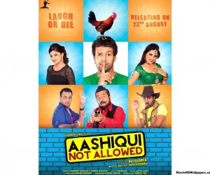 Aashiqui Not Allowed Punjabi Poster