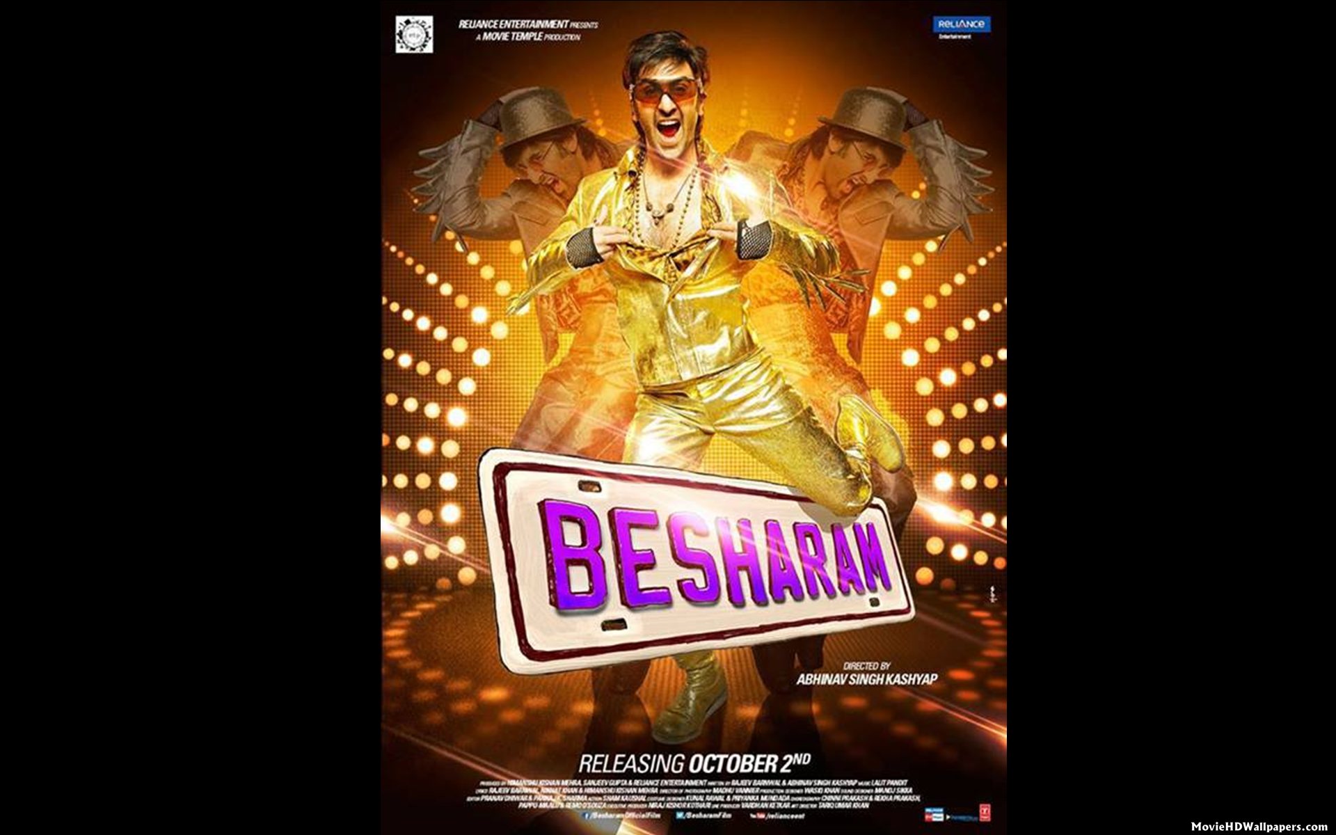 Besharam (2013) Poster Movie HD Wallpapers