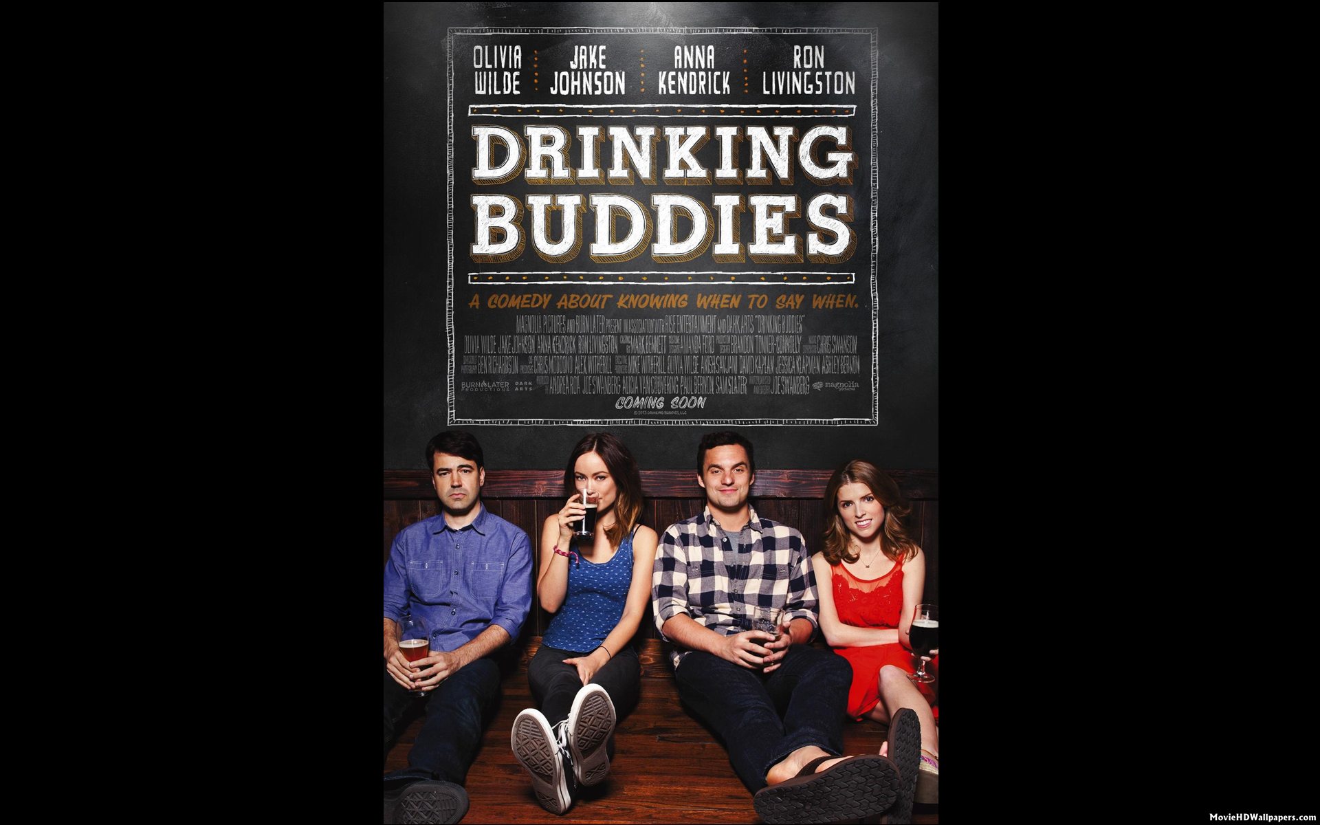 Drinking Buddies (2013) HD Poster