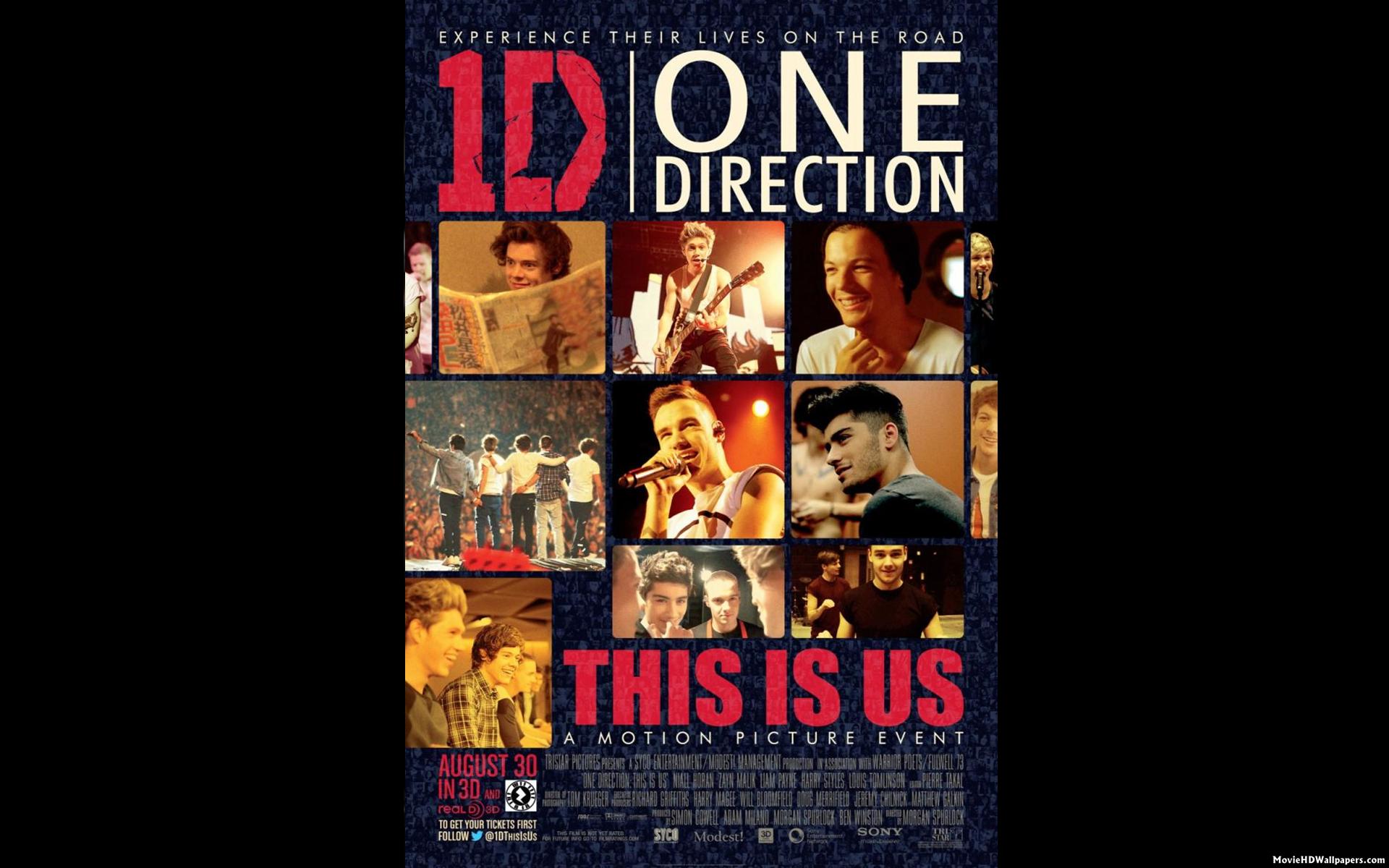 One Direction This Is Us (2013) Poster