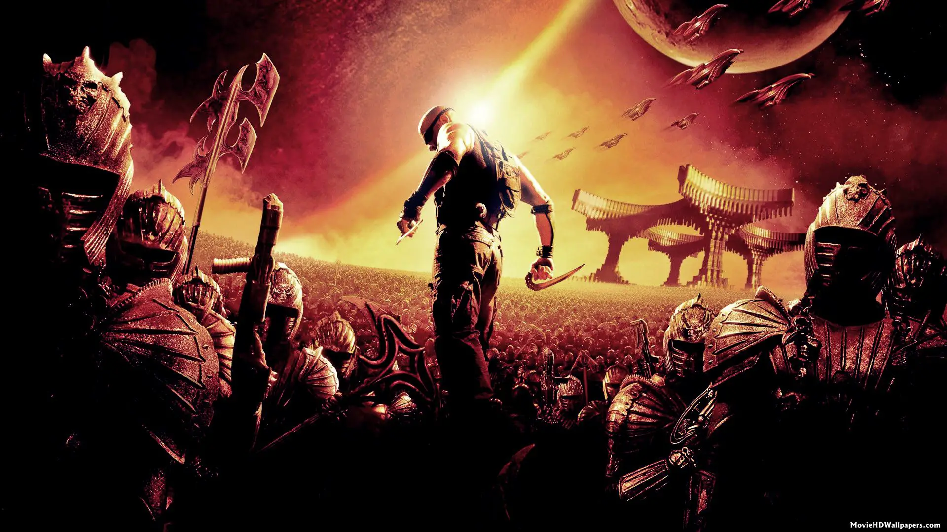 Riddick (2013) Wallpaper Desktop Wallpaper
