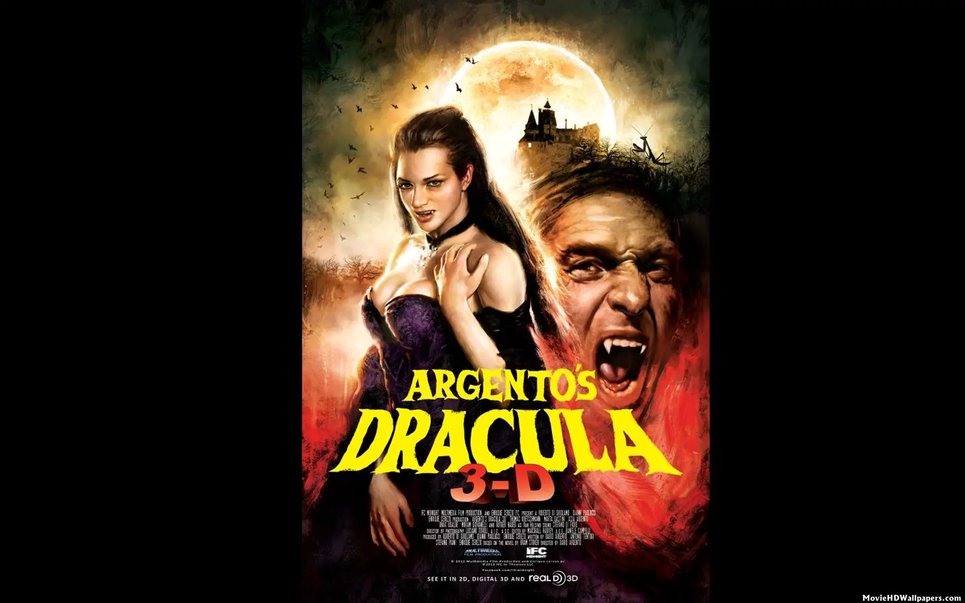 Argento's Dracula 3D Poster