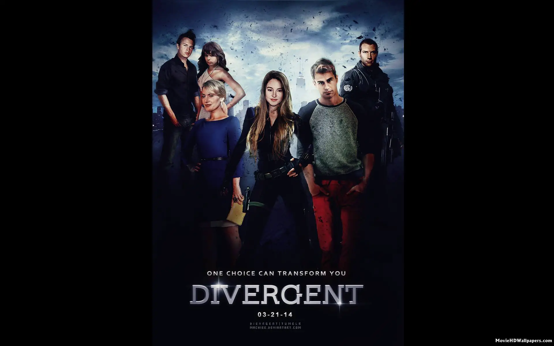 Divergent 2014 Poster HD