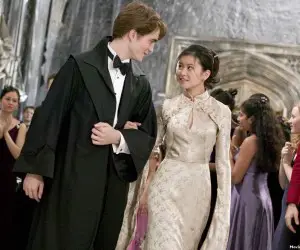 Harry Potter and the Goblet of Fire - Robert Pattinson and Katie Leung