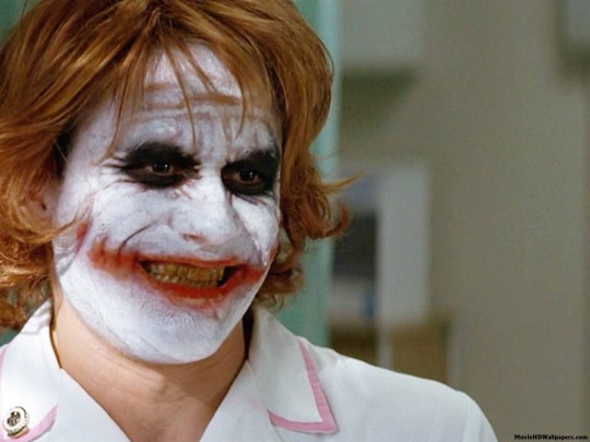 Joker as Nurse