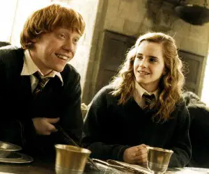 Ron and Hermione in Half Blood Prince