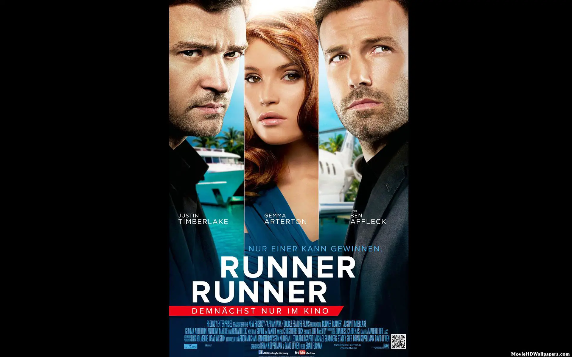 Runner, Runner (2013) - Justin, Gemma, Ben