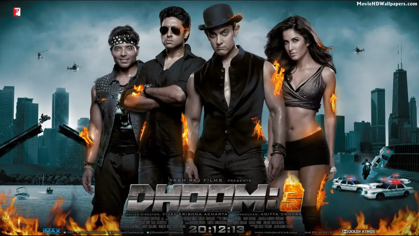 Dhoom 3 (2013) HD Poster