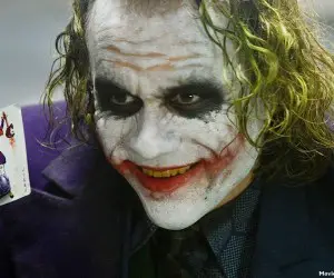 Joker Acting in Batman The Dark Knight