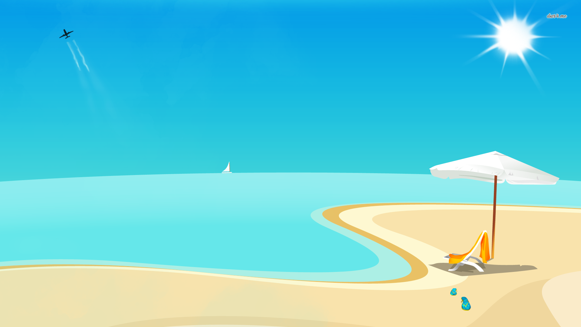 Beach Vector HD Wallpapers