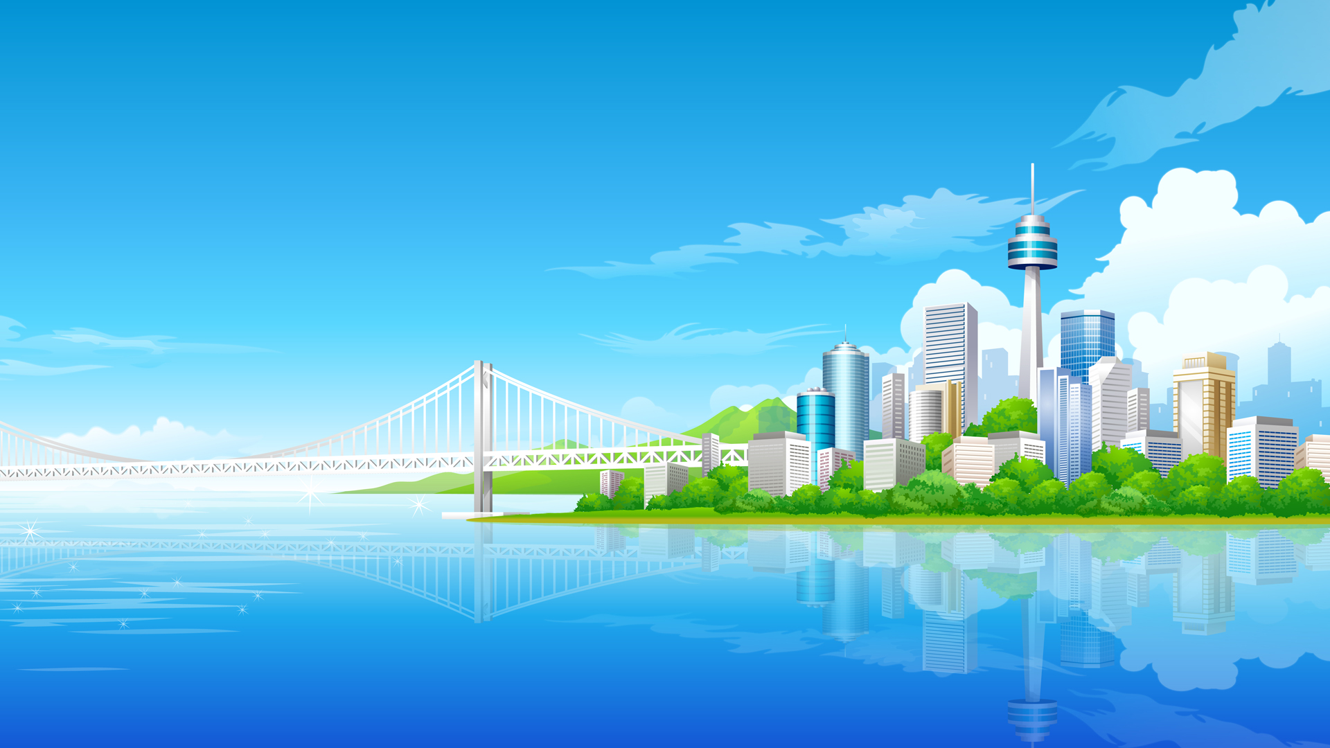 City Vector HD Wallpapers