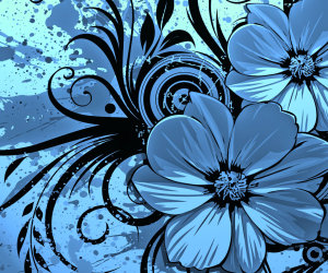 Blue Flowers Wallpapers