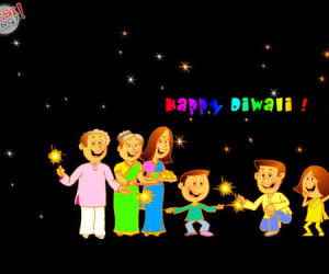 Happy Diwali Fireworks