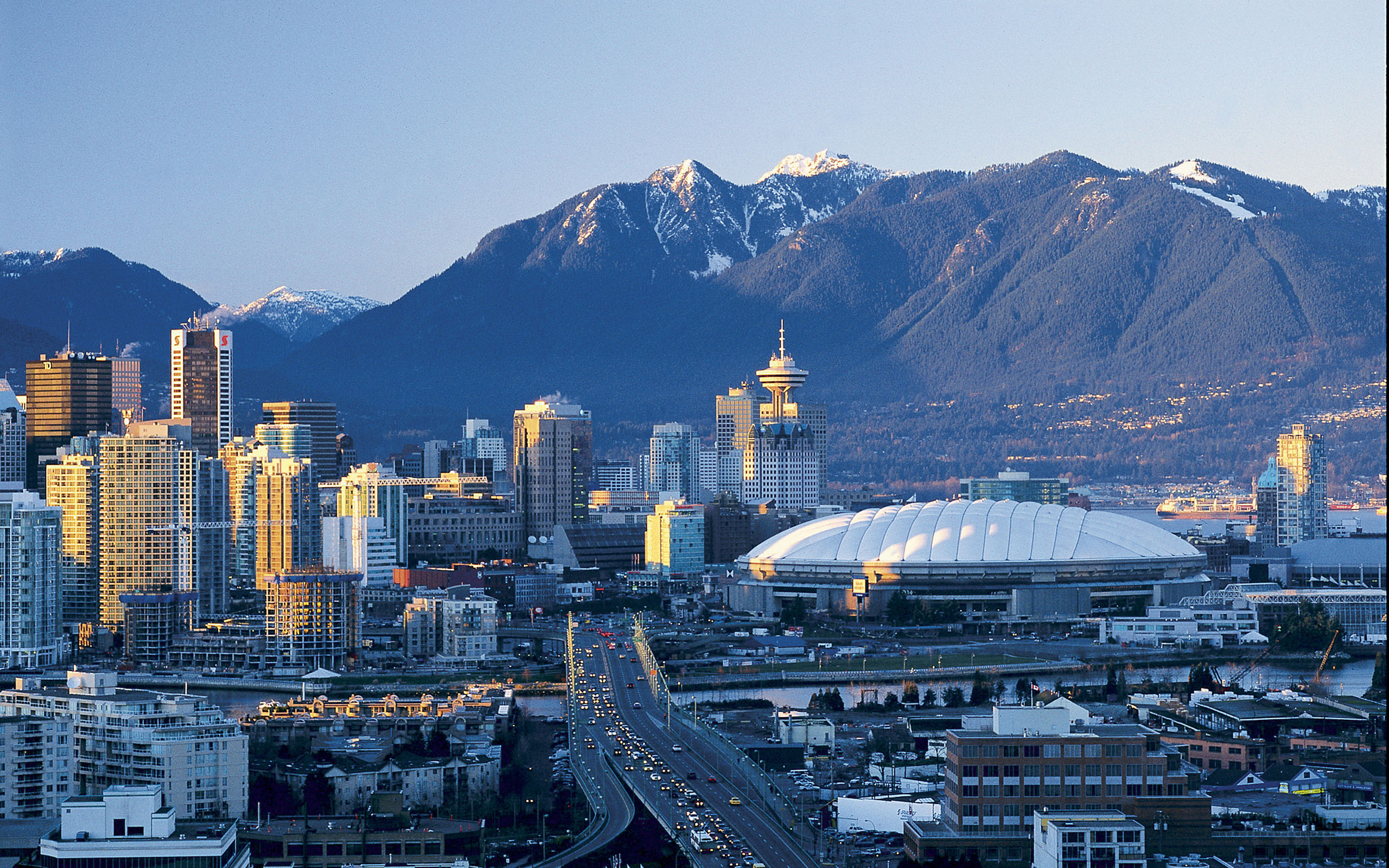 страны архитектура вечер Ванкувер Канада country architecture evening Vancouver Canada загрузить