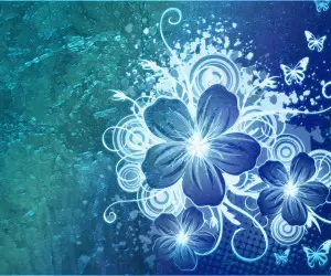 Blue Flowers Wallpapers