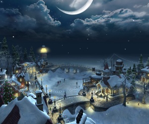 Christmas Scenery Wallpapers