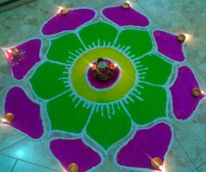 Diwali Festival Rangoli