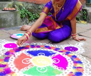 Diwali Festival Rangoli