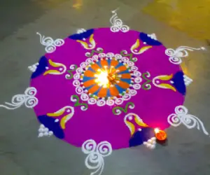 Diwali Festival Rangoli