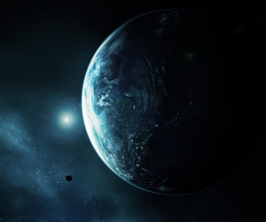 Earth And Moon Wallpapers