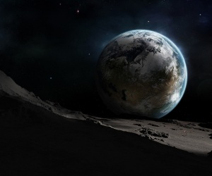 Earth And Moon Wallpapers