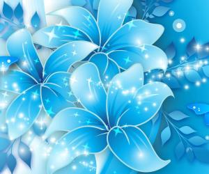 Blue Flowers Wallpapers