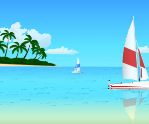 Beach Vector HD Wallpapers