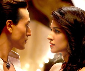 Heropanti - Kriti Sanon and Tiger Shroff 2014 Movie Wallpapers