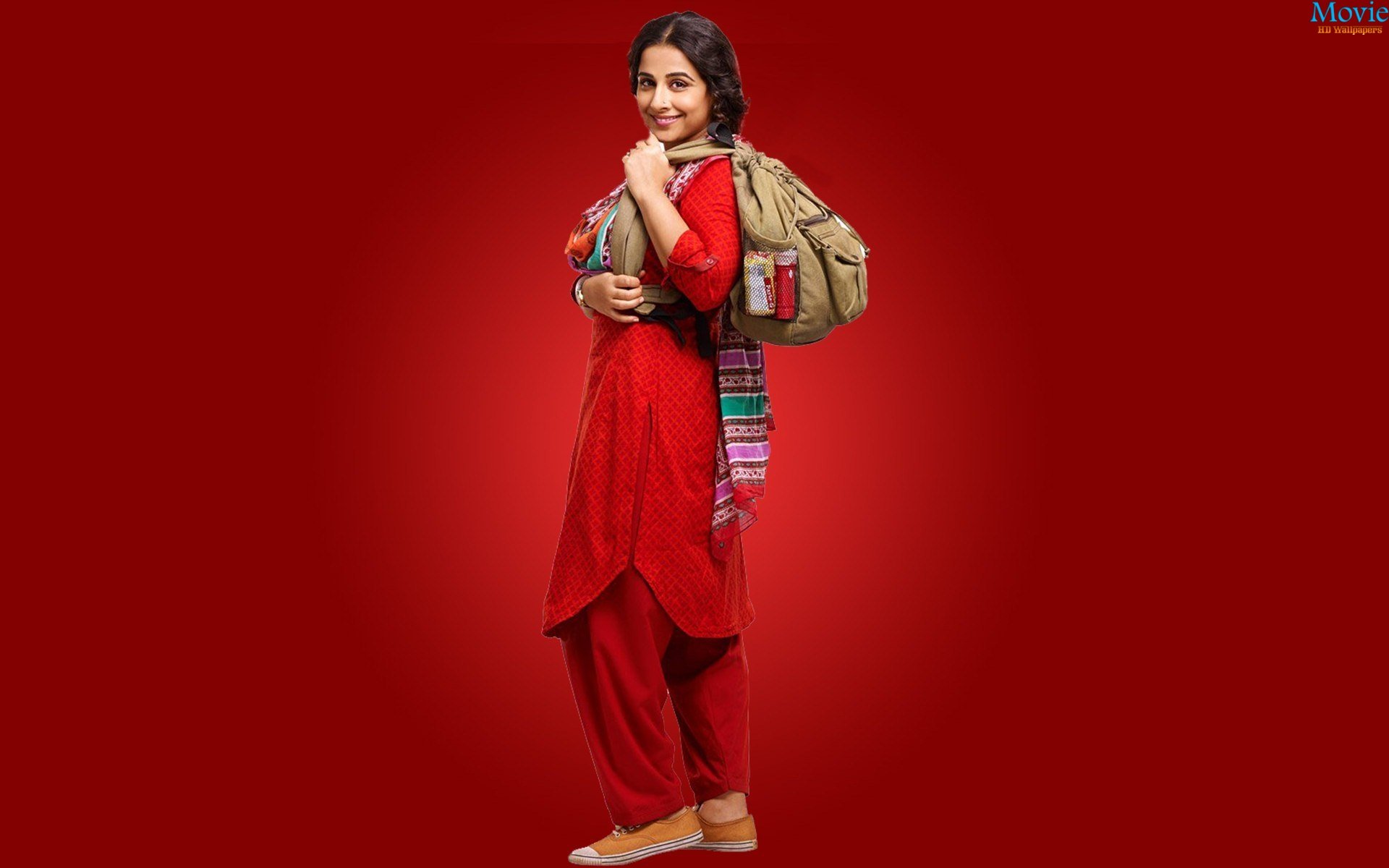 Bobby Jasoos Vidya Balan in Red Punjabi Suit