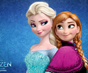 Frozen Movie Anna Elsa HD Wallpaper