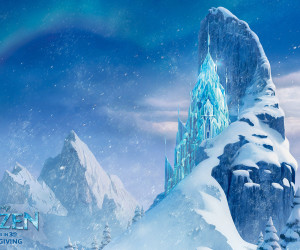 Frozen Movie Ice Castle HD Wallpaper