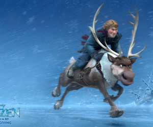 Frozen Movie Kristoff & Sven HD Wallpaper