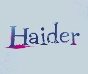 Haider - Shahid Kapoor Poster