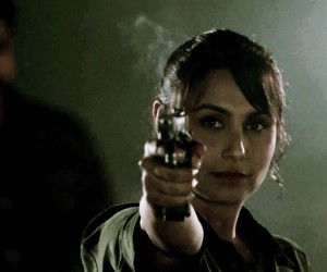 Mardaani - Rani Mukerji with gun Wallpapers